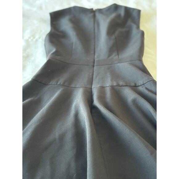 BCBGMAXAZRIA Black Sleeveless Fit & Flare Dress Size 0 - Picture 5 of 7